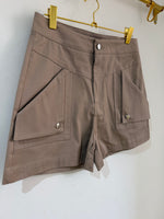 SHORT TAUPE LUMINA
