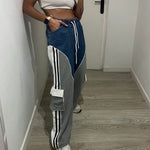 PANTALÓN COMBINADO GRIS PREMIUM