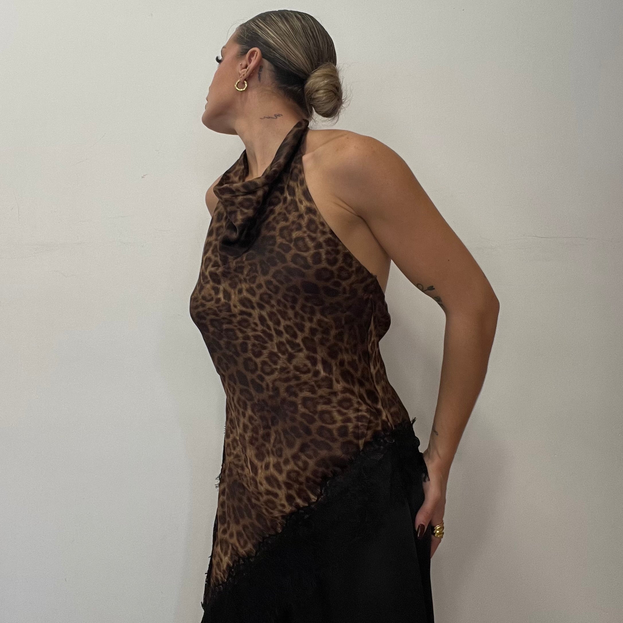 TOP LENCERO LEOPARD LUMINA