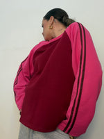 SUDADERA RAY LATERAL FUCSIA