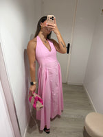 VESTIDO MIDI CUELLO