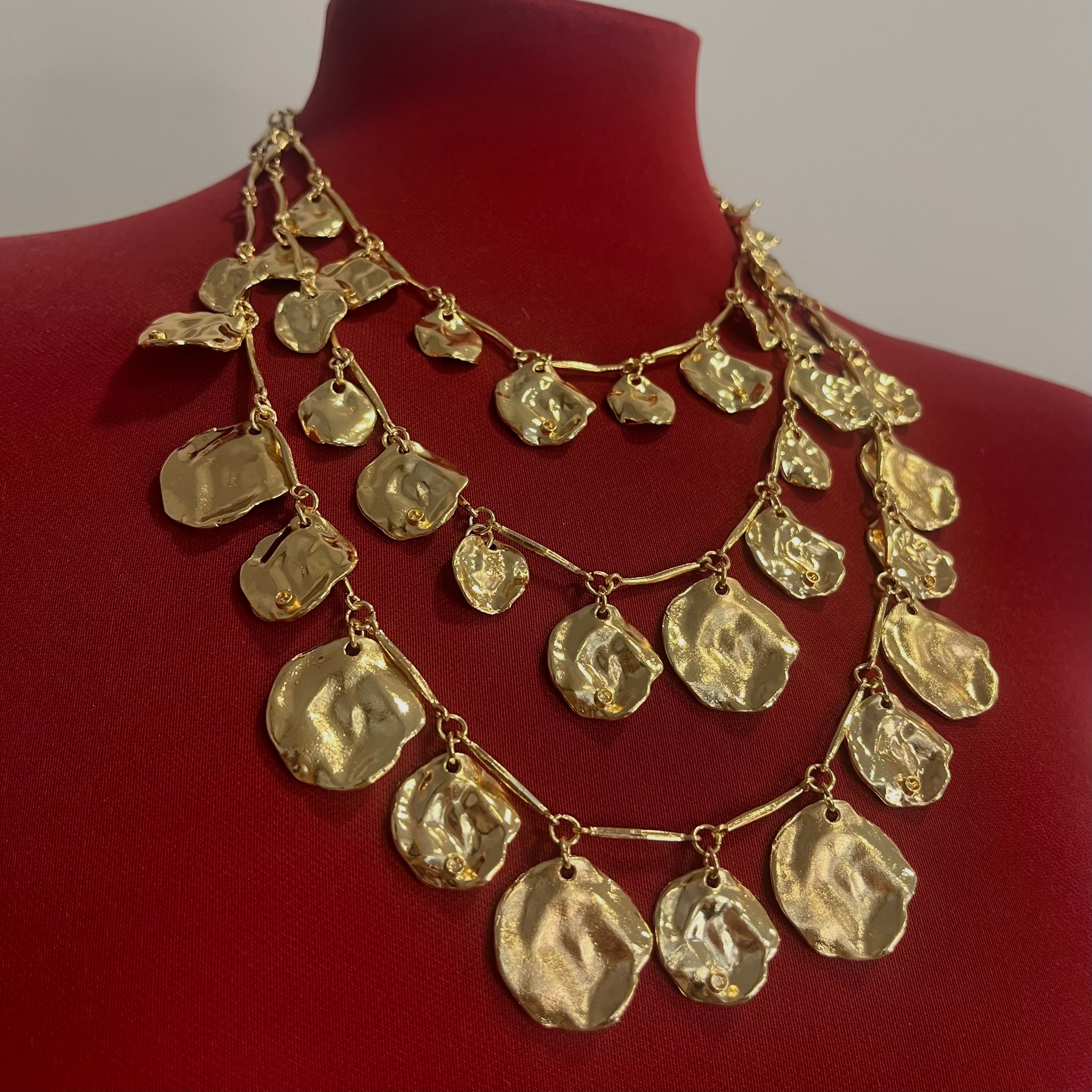 COLLAR TRIPLE CADENAS