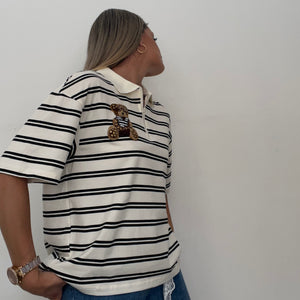 POLO BEAR BLANCO