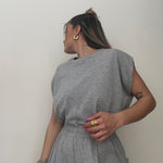 CAMISETA BASIC GRIS LUM
