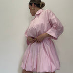 VESTIDO POPELIN PINK LUM