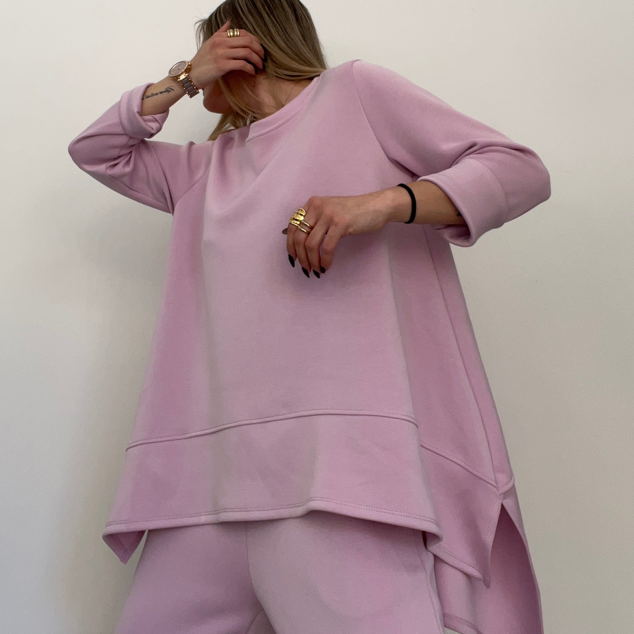 SUDADERA NEO ROSA