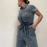 MONO DENIM MANGA CORTA