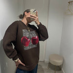 SUDADERA CHERRY XL