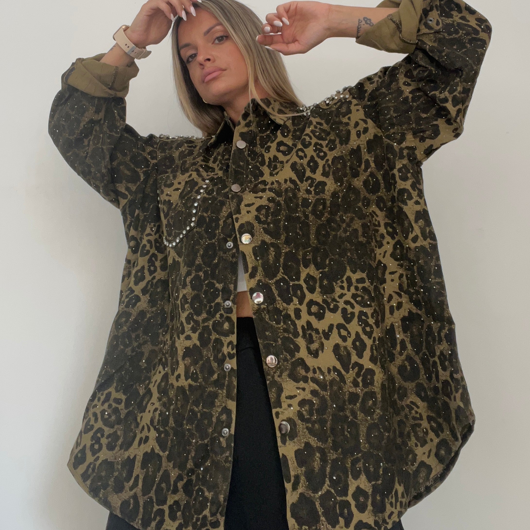 SOBRECAMISA BRILL LEOPARD PREMIUM