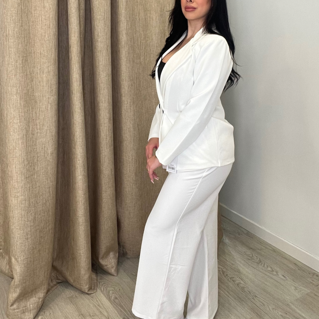 PANTALÓN VESTIR BLANCO