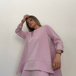 SUDADERA NEO ROSA