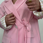 BLAZER OVER ROSA CLARO LUM