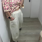 PANTALÓN OVER BEIGE