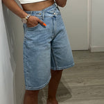 BERMUDA DENIM CRUZADA