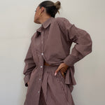 CAMISA GRANATE DETAILS LUMINA