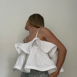 BLUSA POPELIN BLANCA