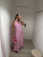 VESTIDO MIDI CUELLO