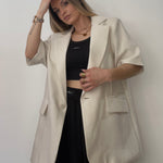 BLAZER BASIC BEIGE LUM