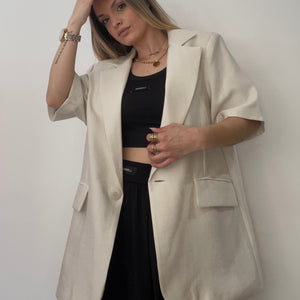 BLAZER BASIC BEIGE LUM