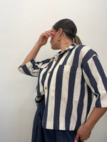 CAMISA ANCH RAY MARINO