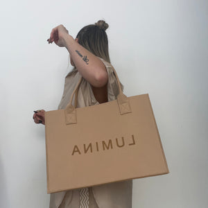 BOLSO BEIGE LUM