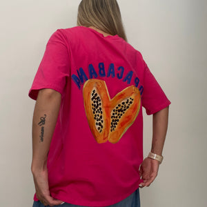 CAMISETA COPACABANA FUCSIA