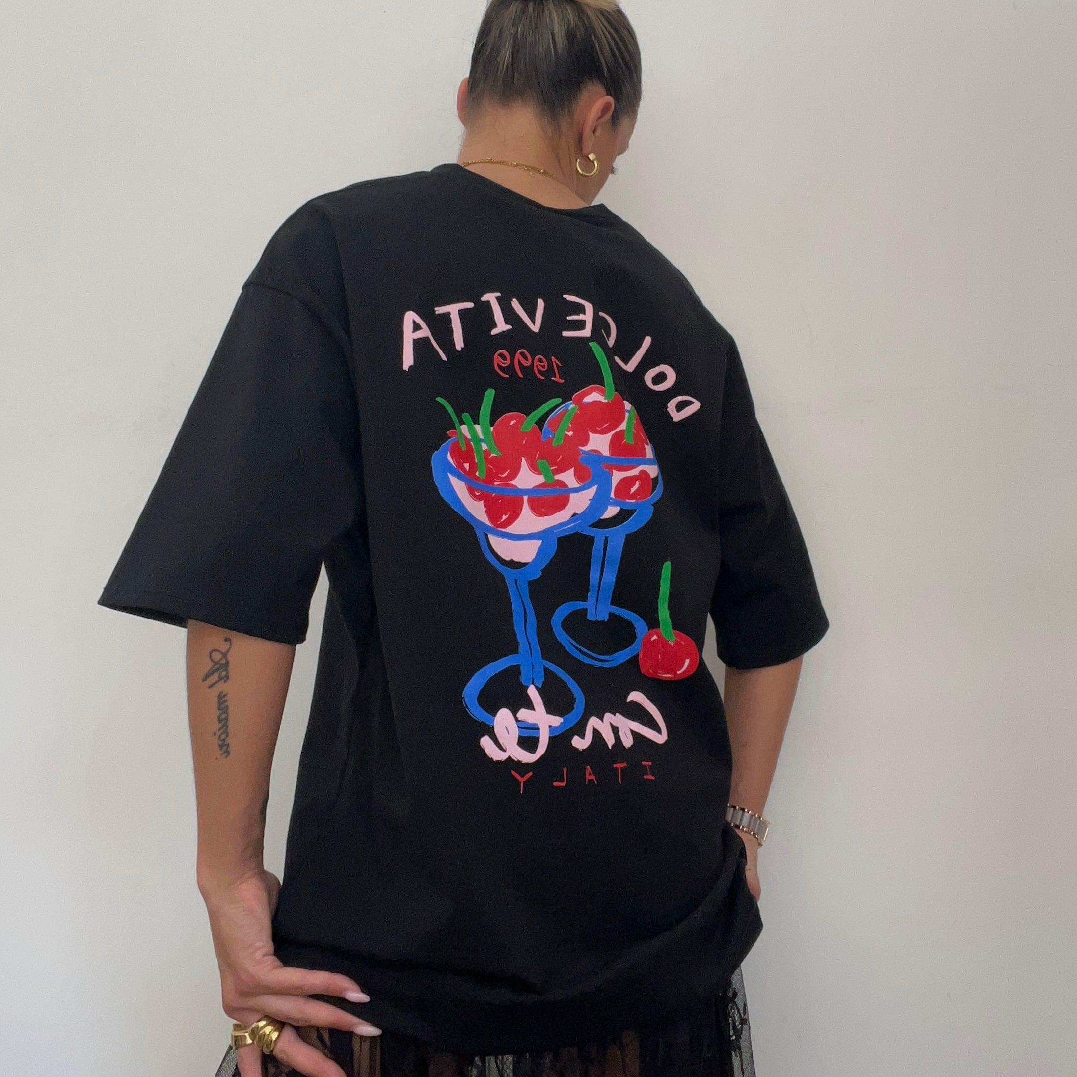 CAMISETA OVER DOLCE VITA