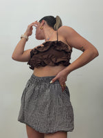 FALDA GLOB VICHY