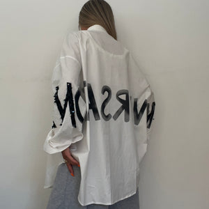 CAMISA OVER BW PREMIUM