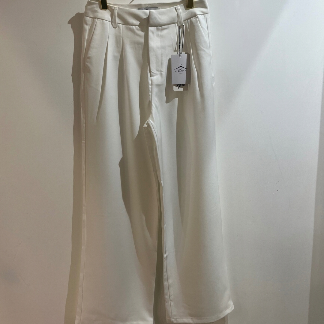 PANTALÓN VESTIR BLANCO