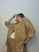 SOBRECAMISA MAXI CAMEL