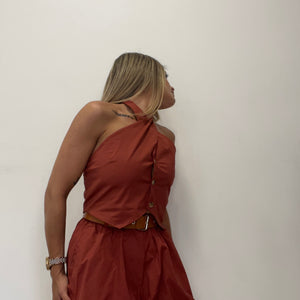 TOP CRUZADO TEJA LUM