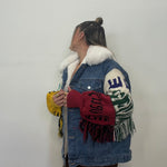 CHAQUETA DENIM MANGAS PREMIUM