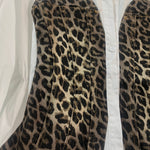 CAMISA FRUNCIDA LEOPARD PREMIUM
