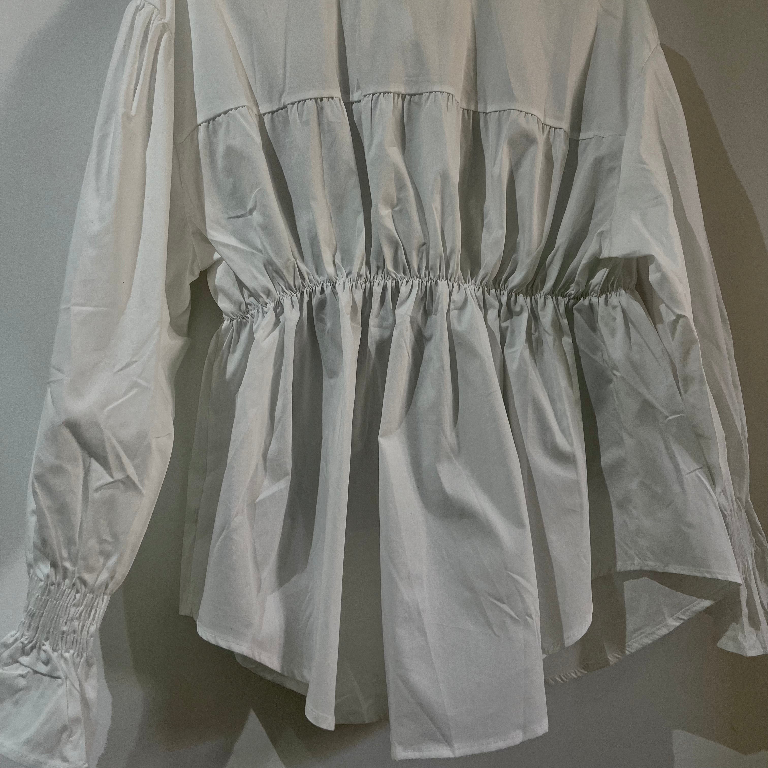 CAMISA FRUNCIDA LEOPARD PREMIUM