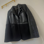 BLAZER COMBINADA POLIPIEL