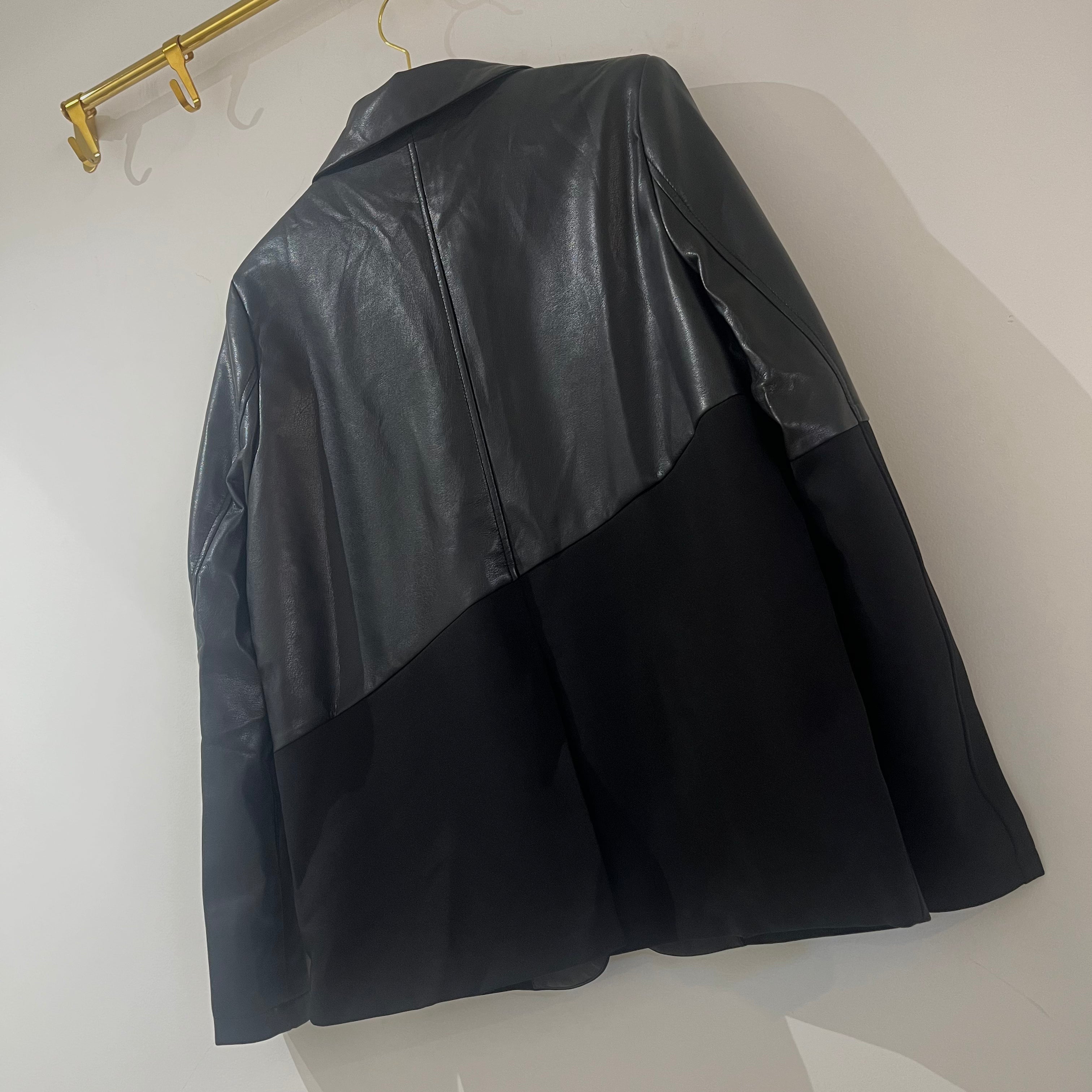 BLAZER COMBINADA POLIPIEL