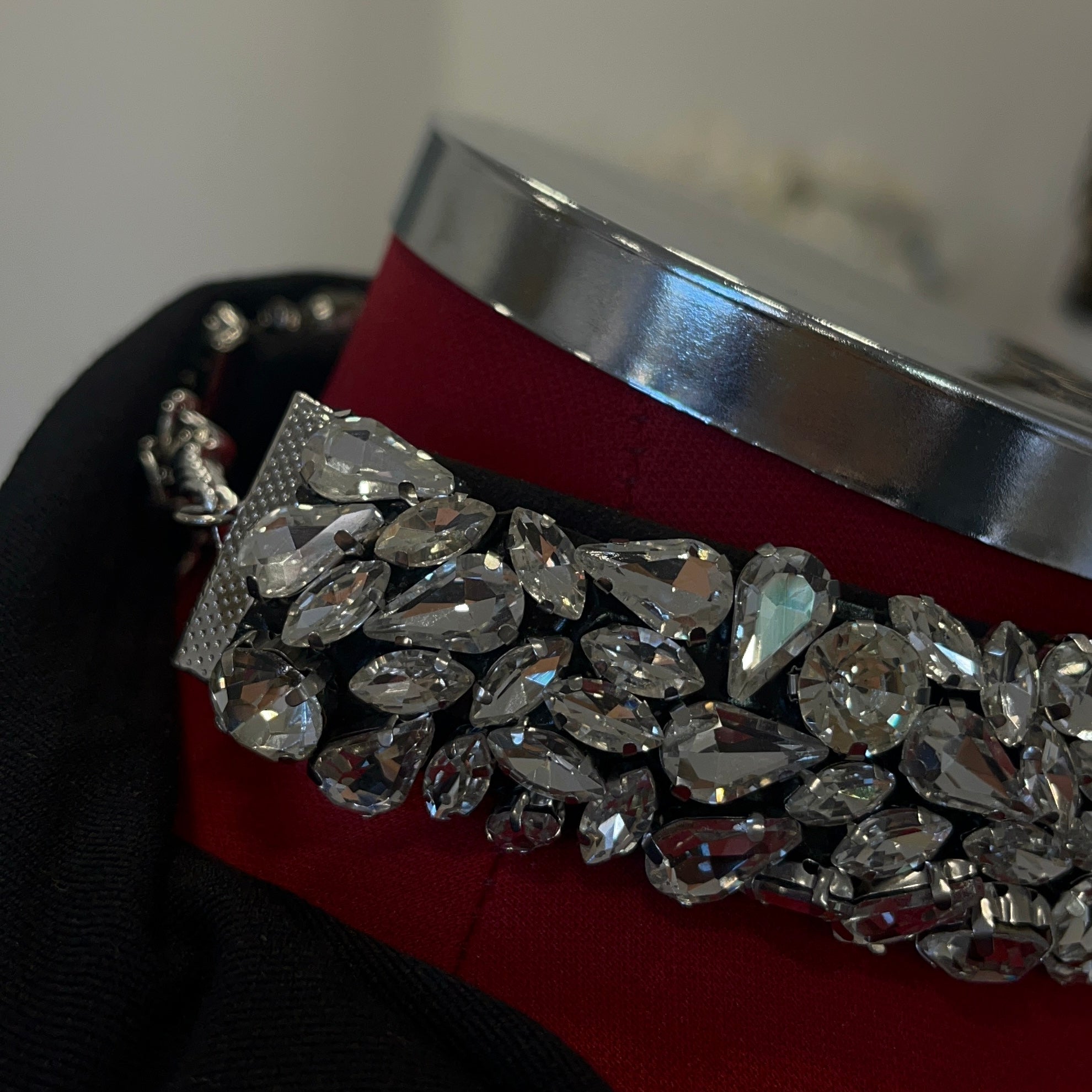 CHOKER TELA BRILL PREMIUM