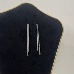 PENDIENTES TIRAS ZIRCONITAS