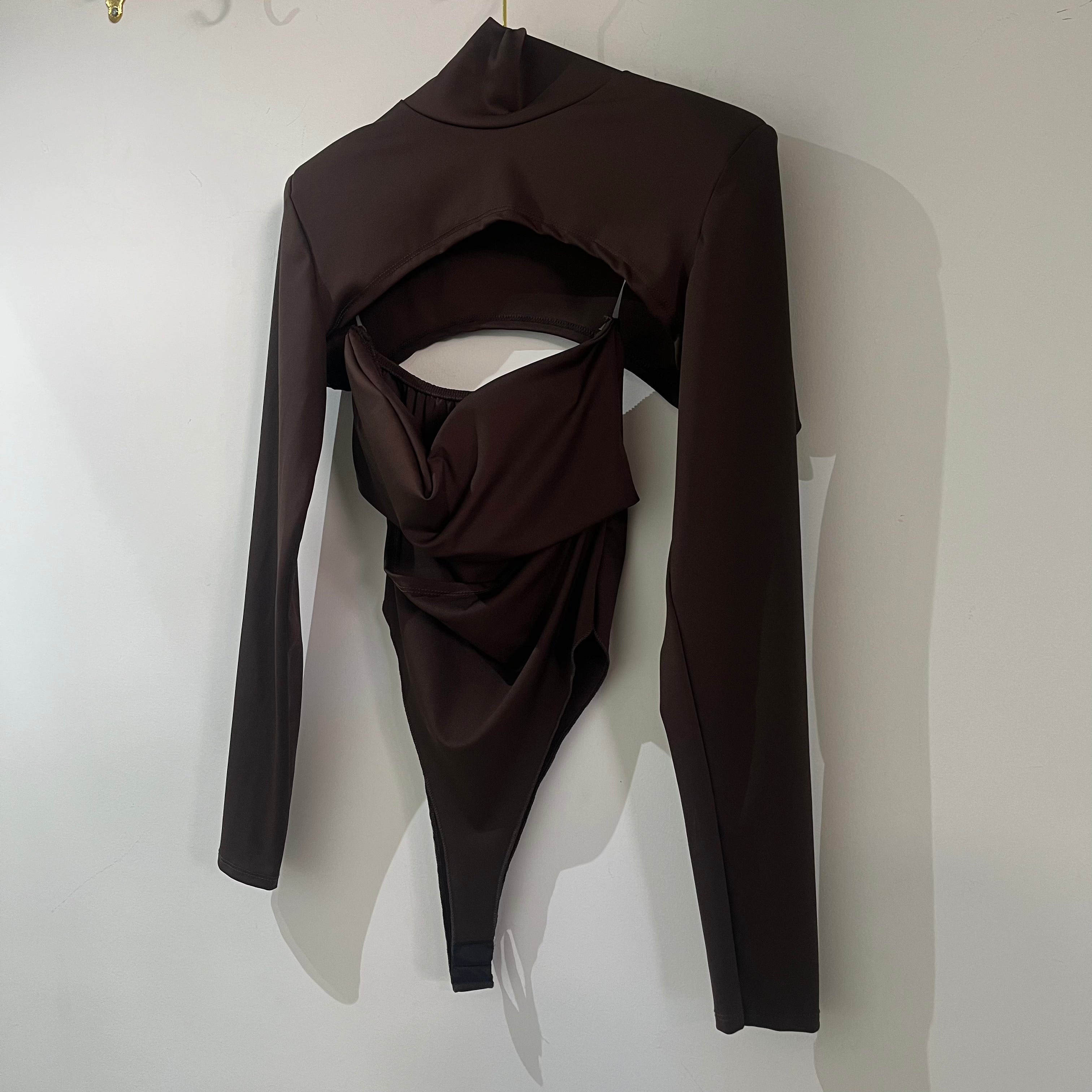 BODY DOS PIEZAS MARRÓN