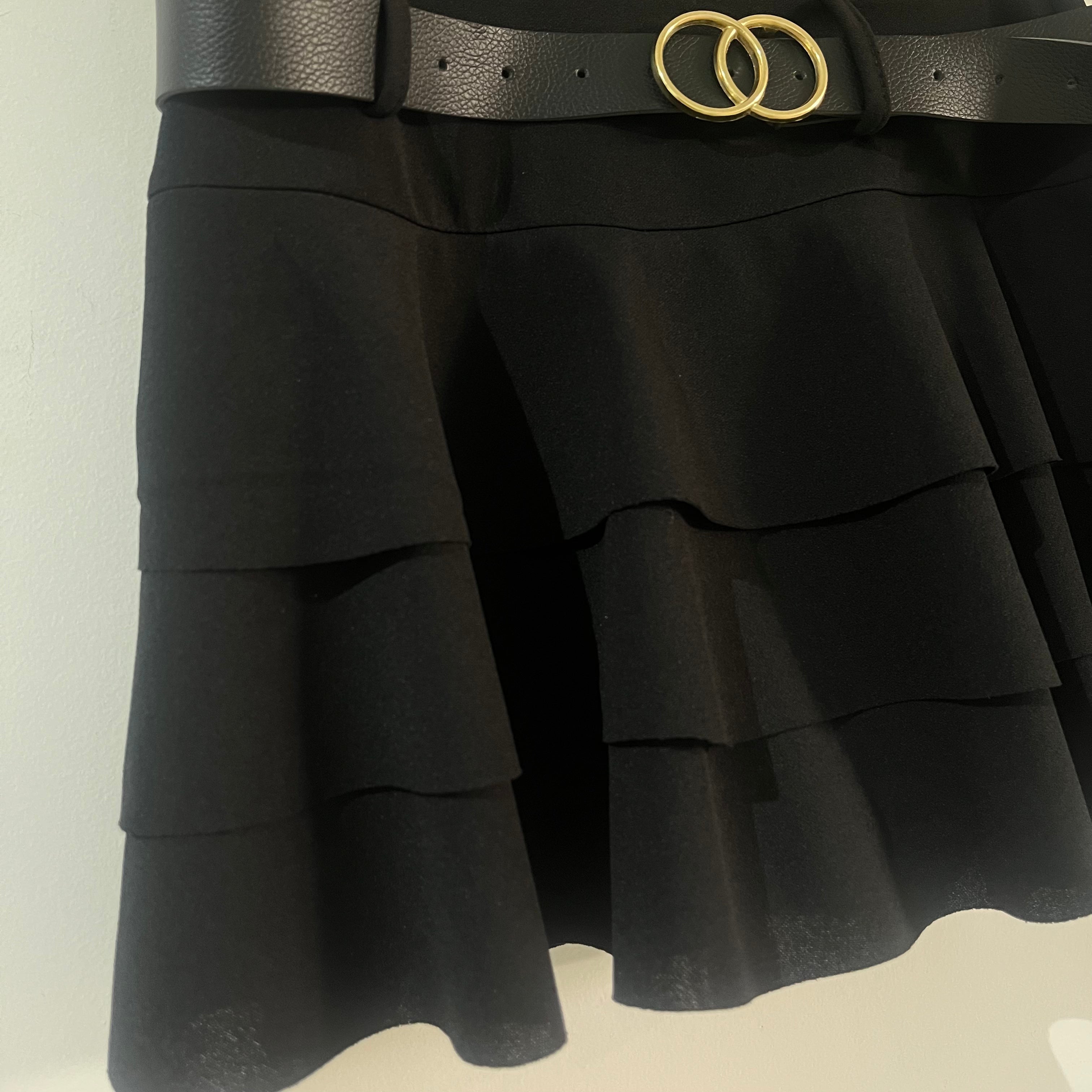 FALDA PANTALÓN CINTURÓN BLACK