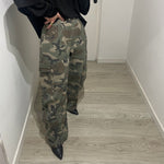 JEANS CARGO OVER CAMUFLAJE