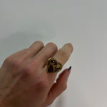 ANILLO CORA LEOPARD