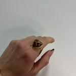 ANILLO CORA LEOPARD