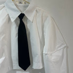 CAMISA CORBATA WHITE PREMIUM