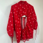 CAMISA TOPOS RED LUMINA