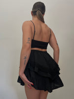 SHORT VOLANT NEGR