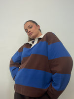 POLO OVER MARRONE LUMINA