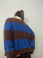 POLO OVER MARRONE LUMINA